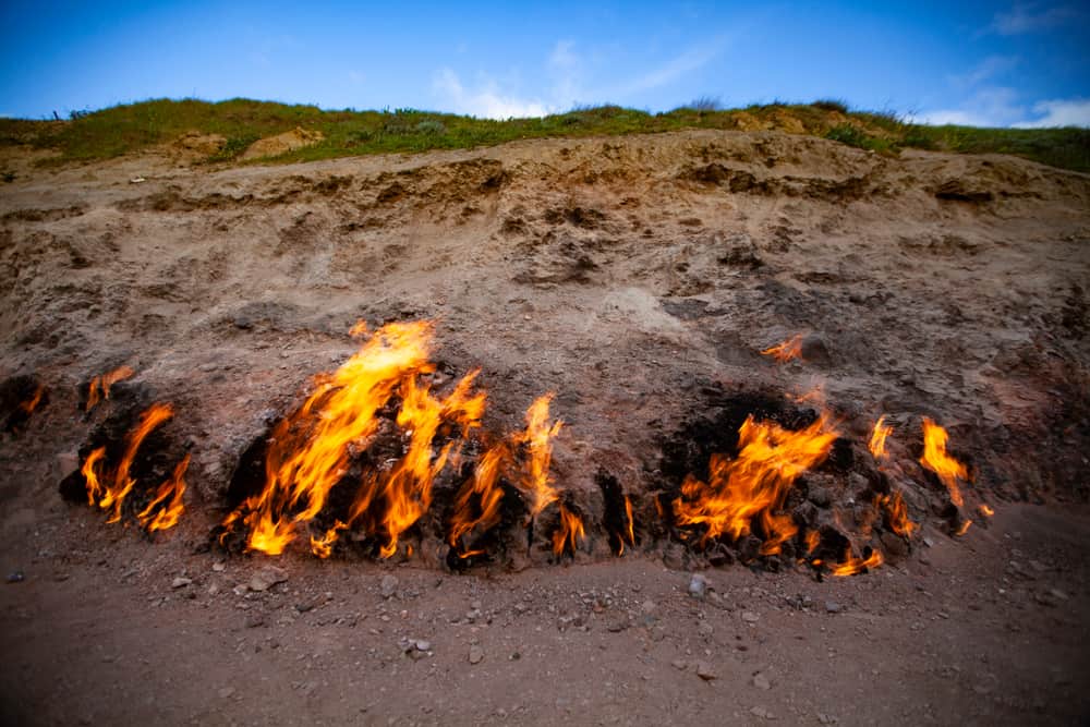 Yanar Dagh è un gas naturale