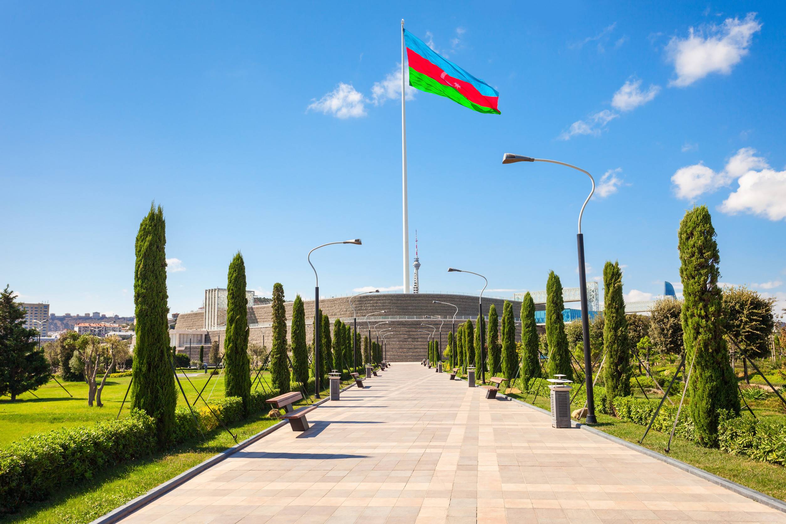 National Flag Square Is A Large City